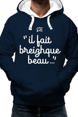Sweat Adulte Il fait breizh que beau