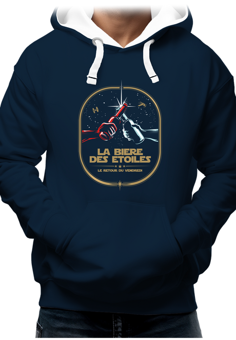 Sweat Adulte La bière des étoiles le retour du vendredi