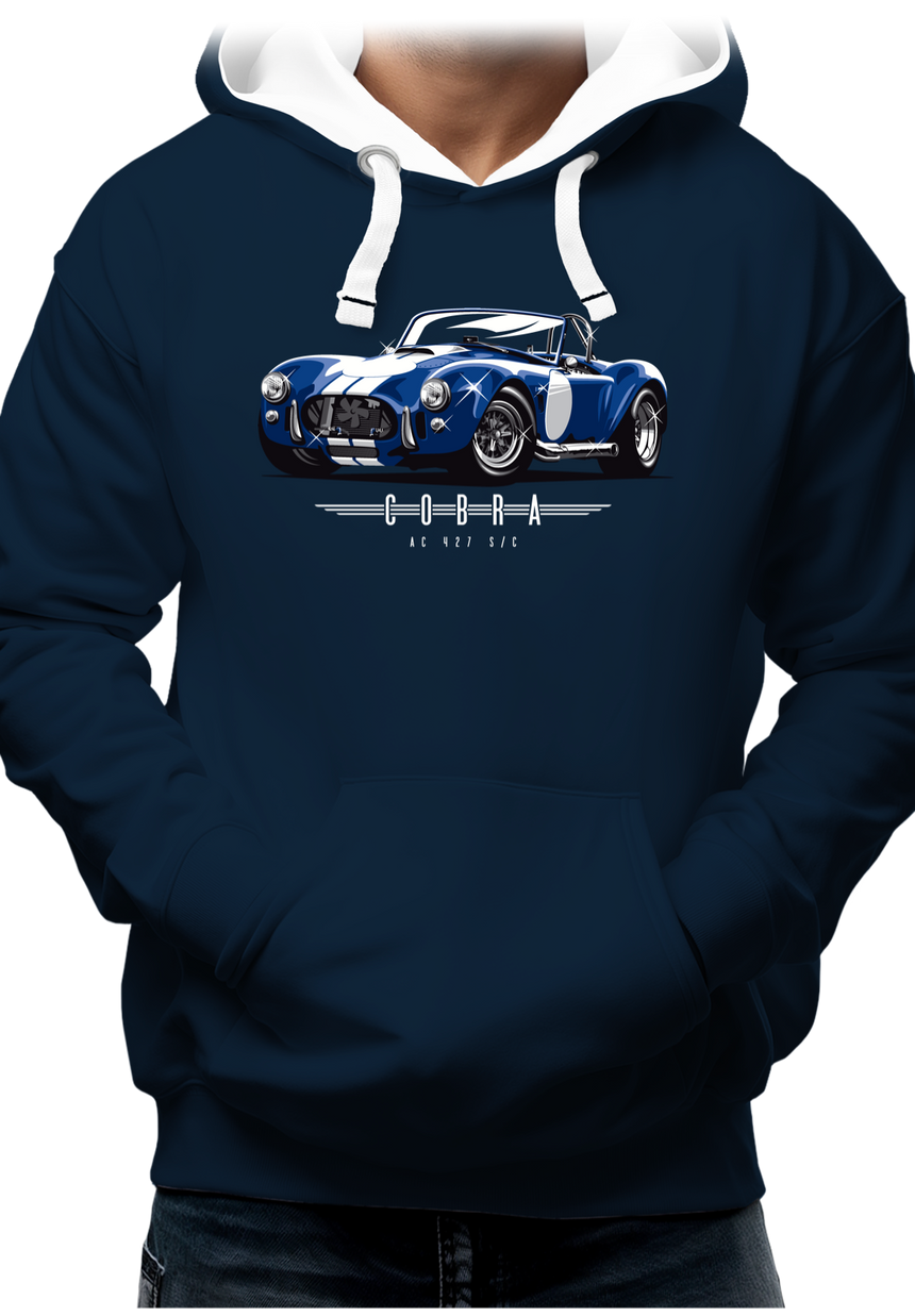 Sweat Adulte Voiture Ac Cobra v8