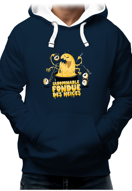 Sweat Adulte L'abominable fondue des neiges