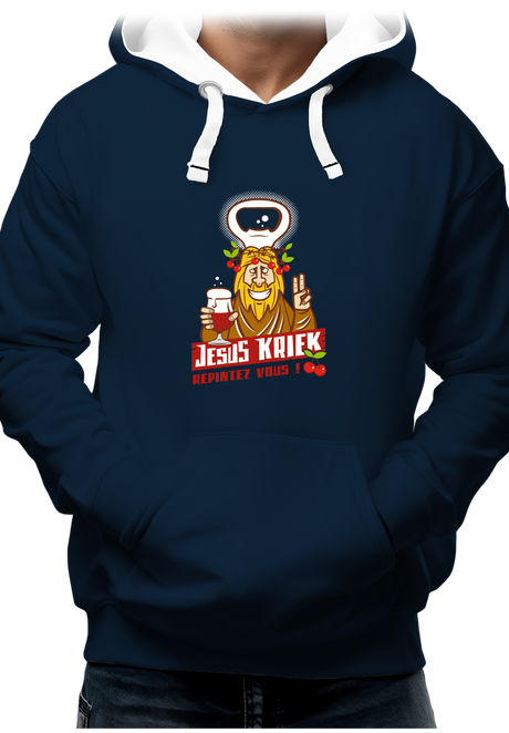 Sweat Adulte La bière Jesus Kriek