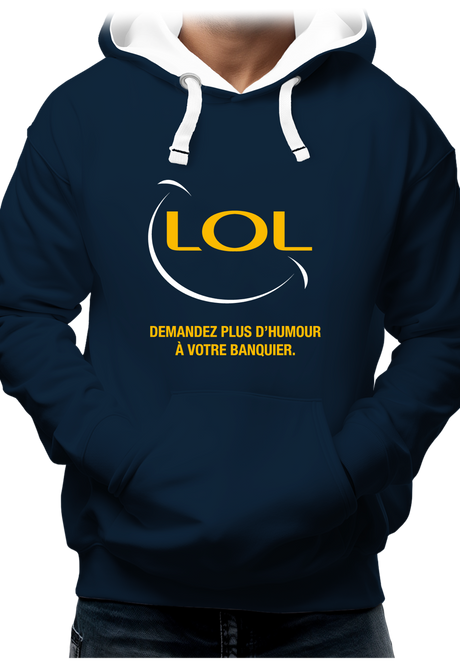 Sweat Adulte Lol Banque