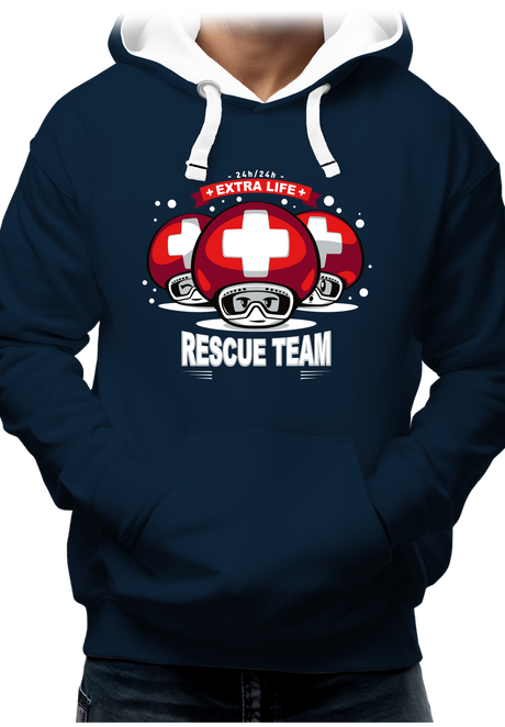 Sweat Adulte Rescue Team jeux vidéo