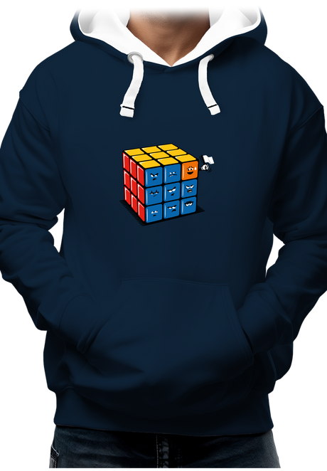 Sweat Adulte Ruby cube avec drapeau