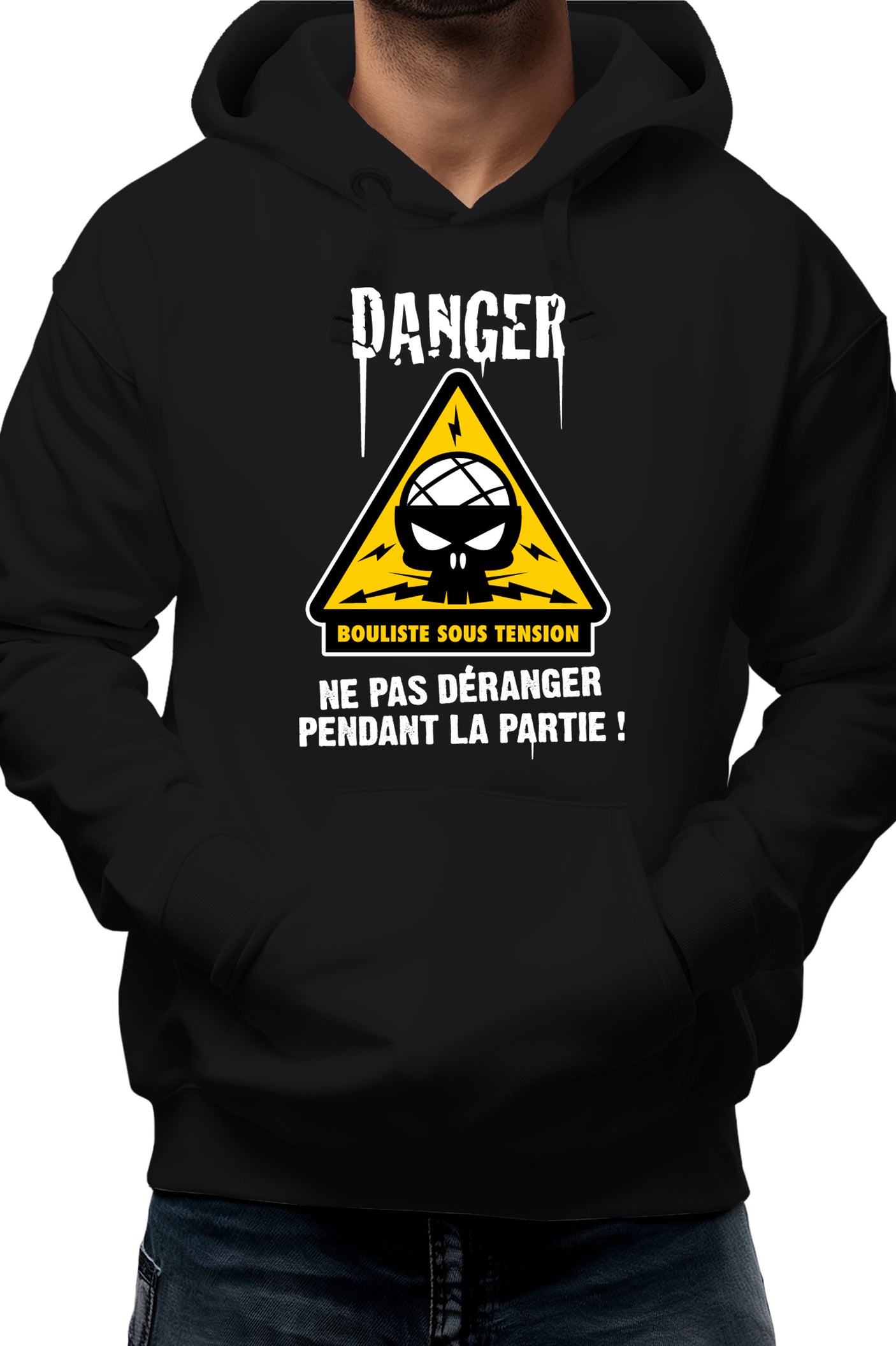 Sweat Adulte Bouliste sous tension