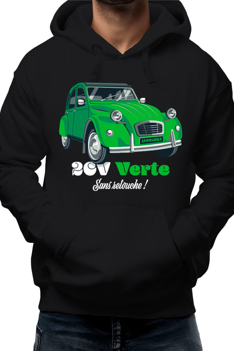 Sweat Enfant Deuch verte sans retouche