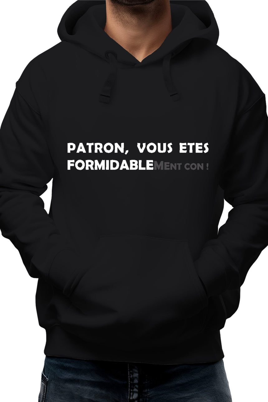 Sweat Adulte Formidablement con patron
