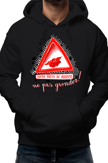 Sweat Enfant SUPER HEROS EN MISSION