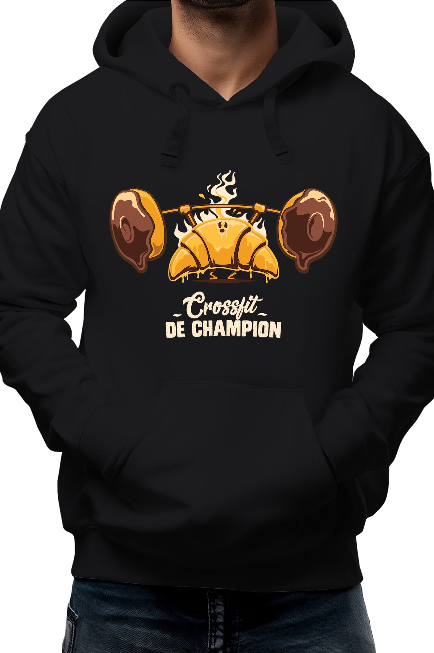 Sweat Adulte Champion des petits dejeuners