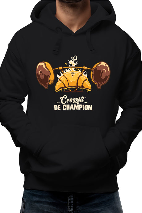 Sweat Adulte Champion des petits dejeuners
