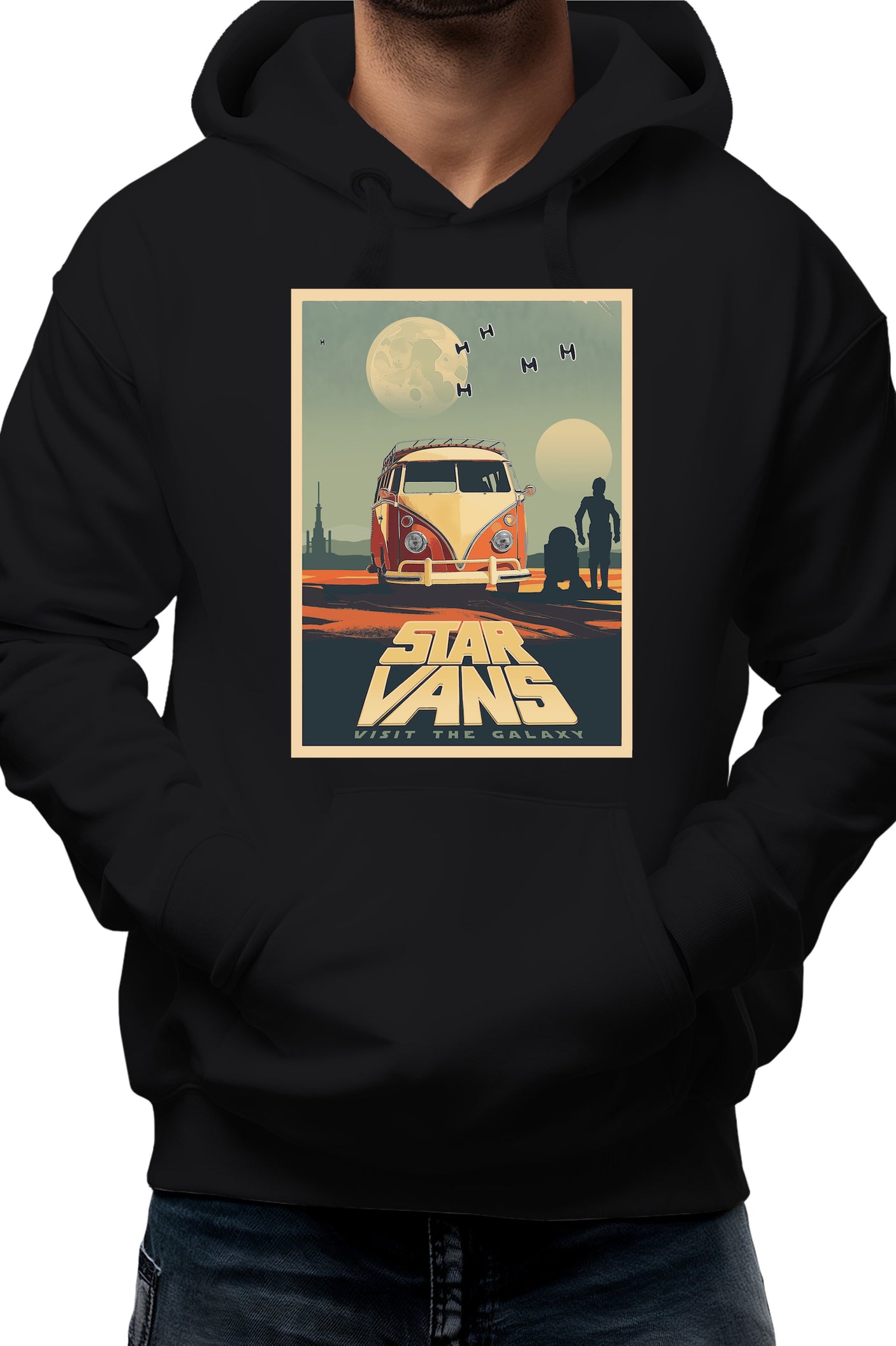 Sweat Adulte Star Vans sur le départ