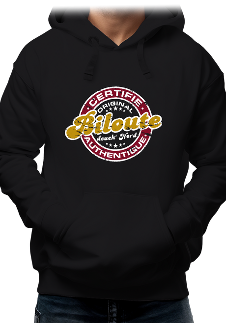 Sweat Adulte Certifié authentique biloute ch'ti
