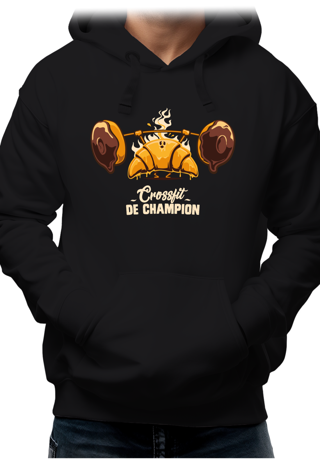 Sweat Adulte Champion des petits déjeuners