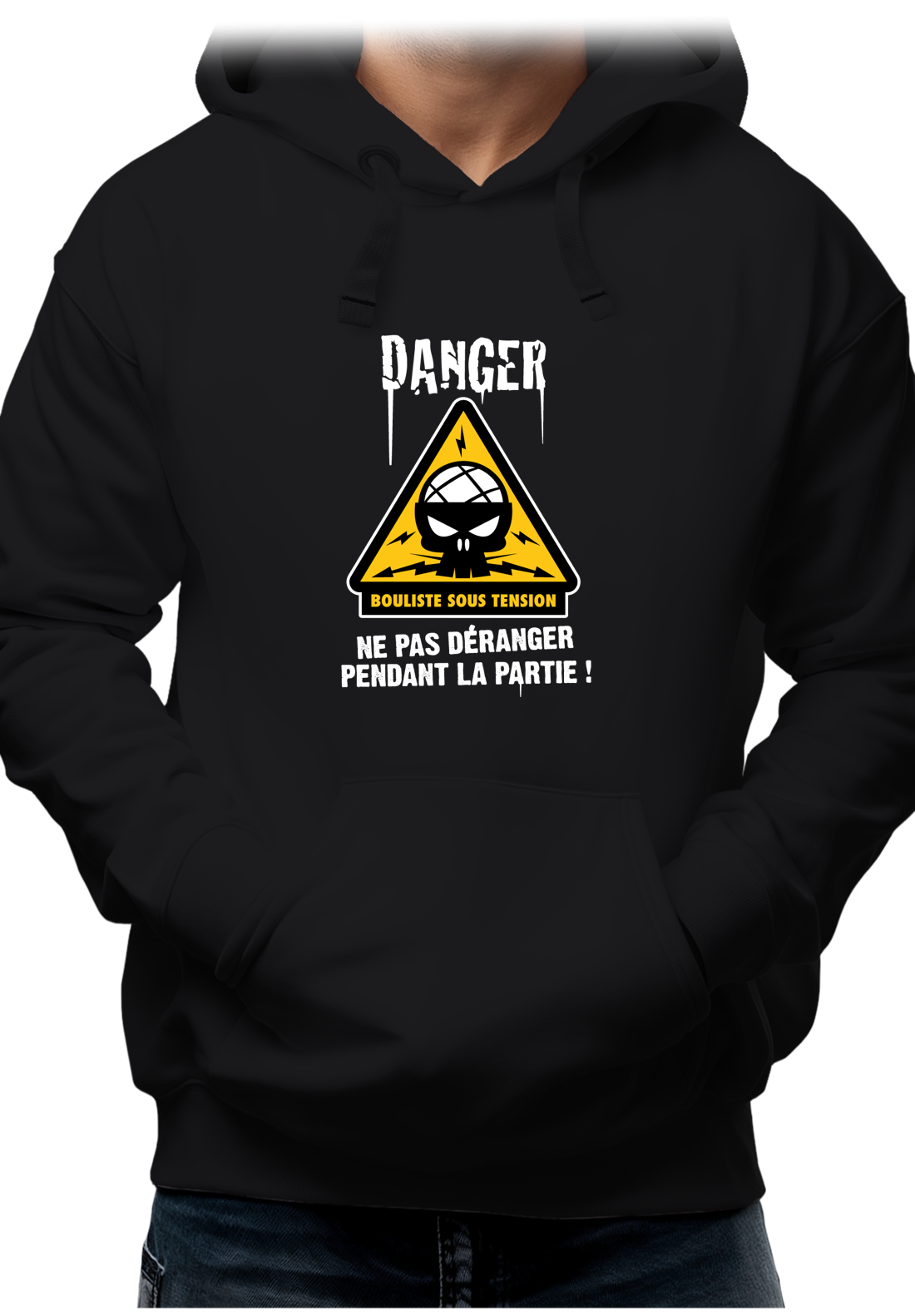 Sweat Adulte Bouliste sous tension