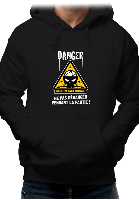 Sweat Adulte Bouliste sous tension