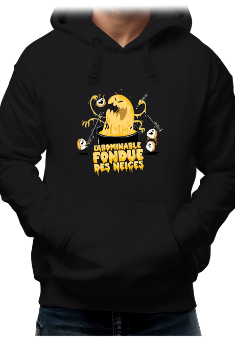 Sweat Adulte L'abominable fondue des neiges