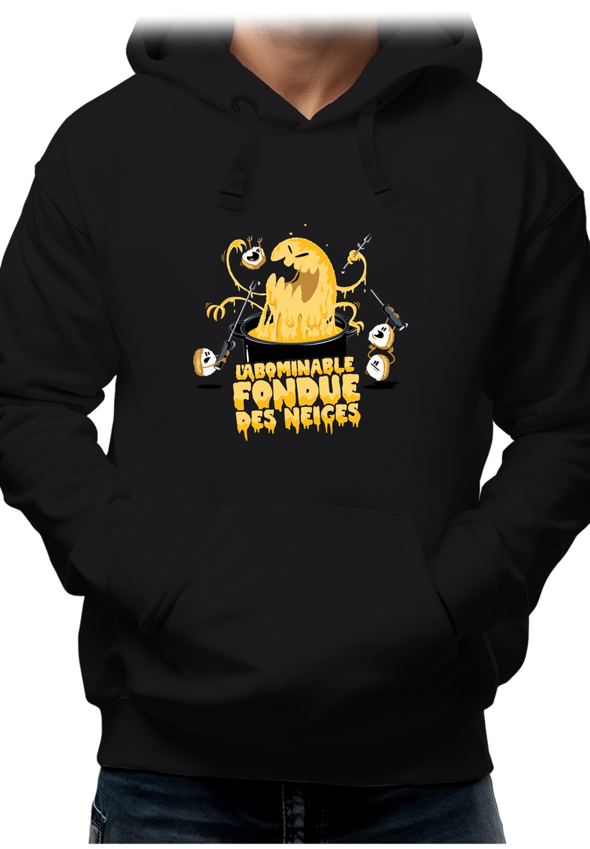 Sweat Adulte L'abominable fondue des neiges