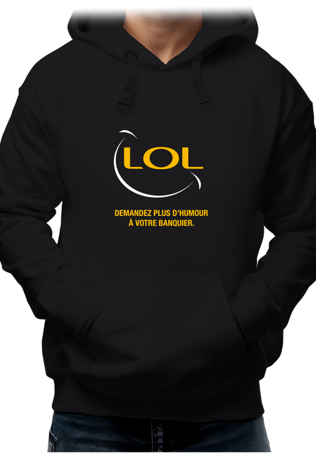 Sweat Adulte Lol Banque