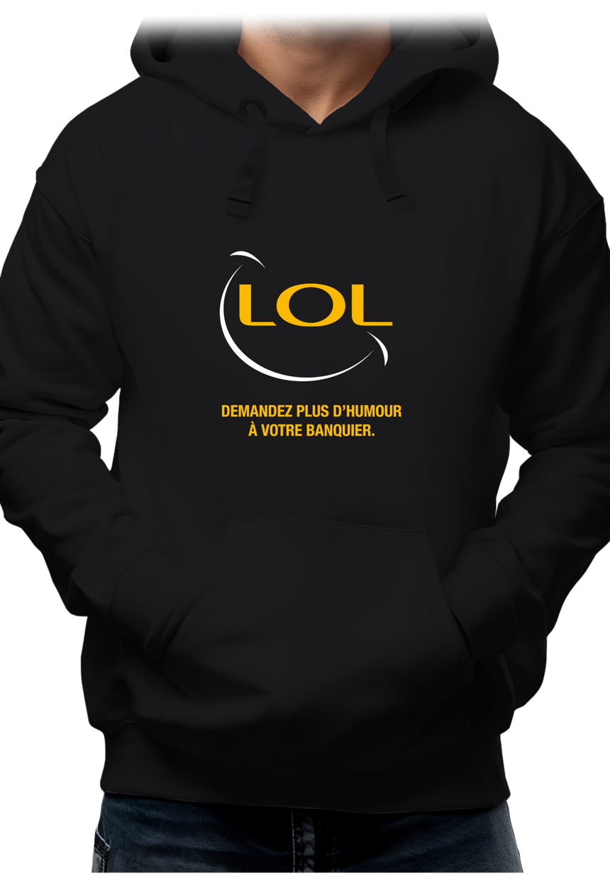 Sweat Adulte Lol Banque