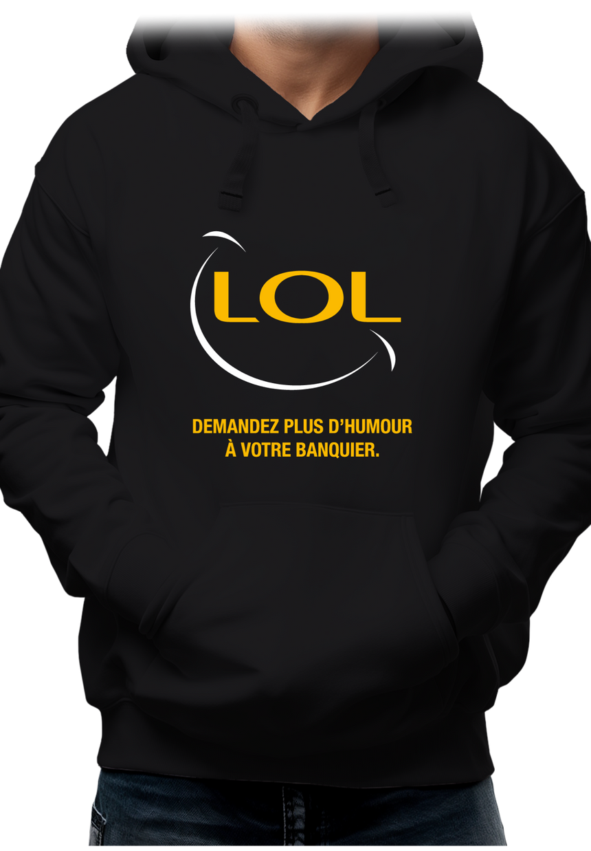 Sweat Adulte Lol Banque