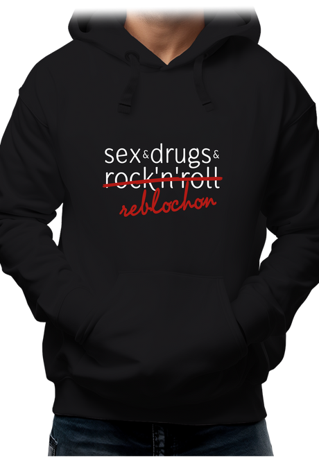 Sweat Adulte Snow Sex Rock Fromage