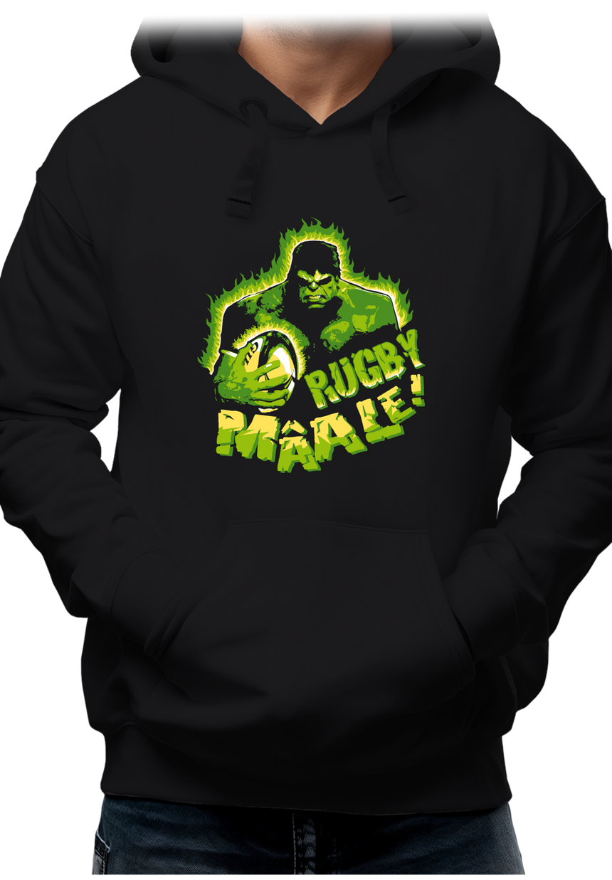 Sweat Adulte Rugby Mâle parodie Hulk