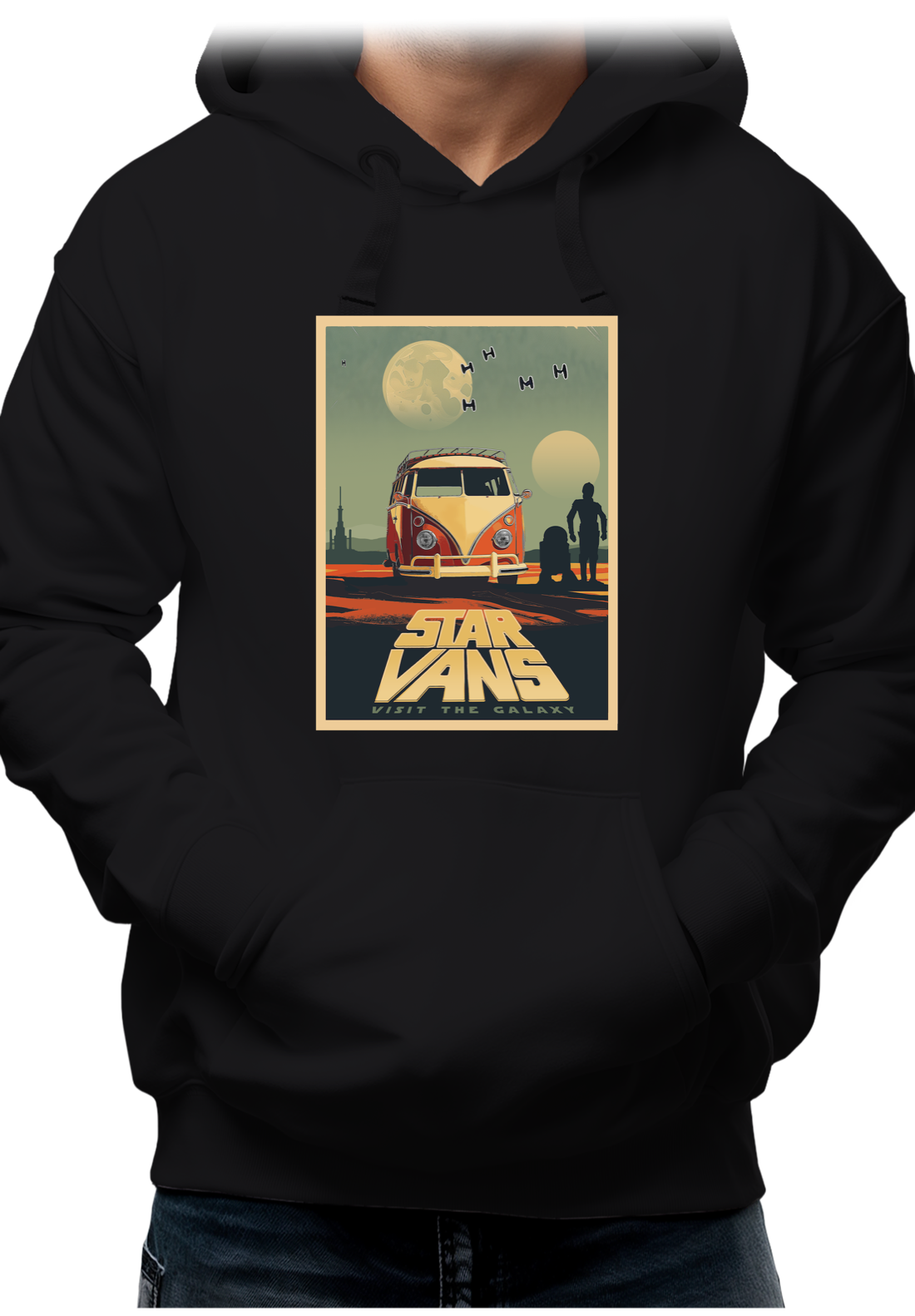 Sweat Adulte Star Vans sur le départ