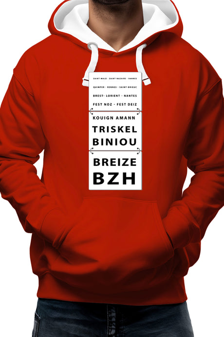 Sweat Adulte Test acuité visuelle ophtalmo made in bretagne