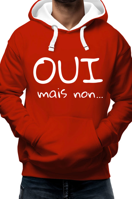 Sweat Adulte Oui mais non...