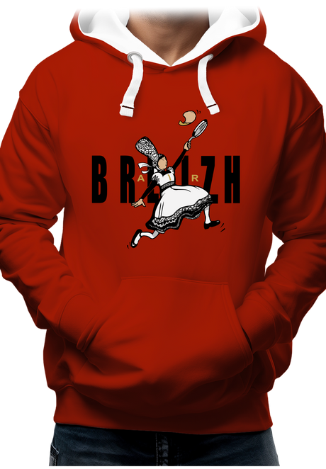 Sweat Adulte Crêpes bretonnes sportives