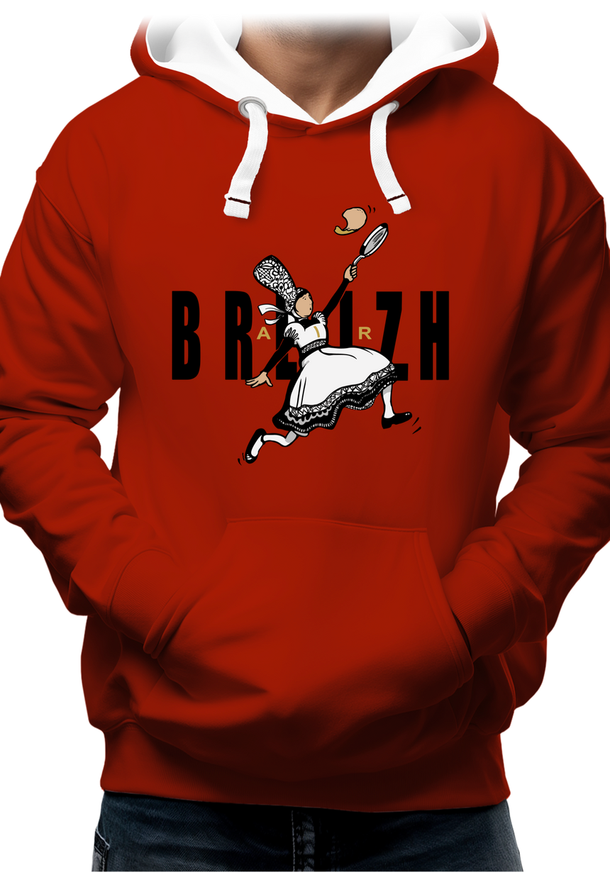 Sweat Adulte Air Breizh les crêpes bretonnes sportives