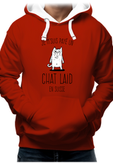 Sweat Adulte Un chat laid en suisse