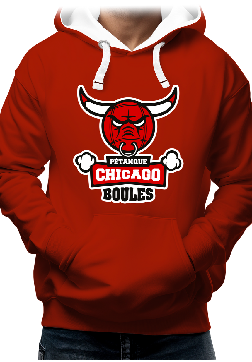 Sweat Adulte Pétanque Chicago Boules