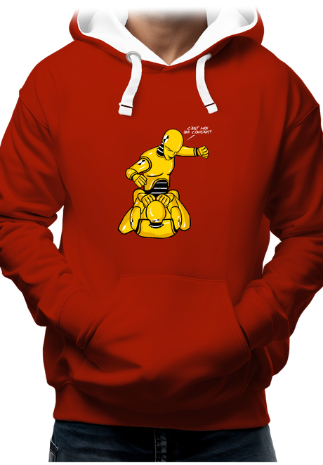 Sweat Adulte Mannequin crash test qui conduiras