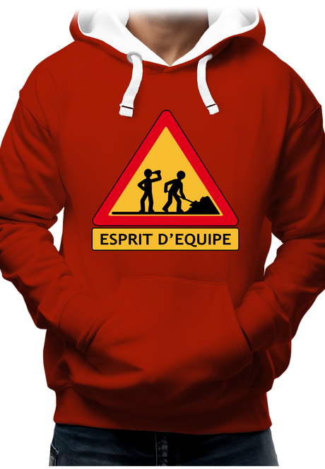 Sweat Adulte Esprit D'équipe
