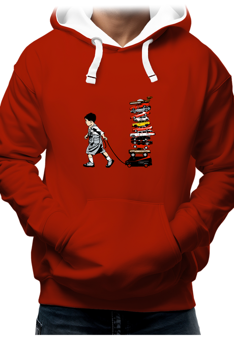 Sweat Adulte La Collection de voitures via les séries télé