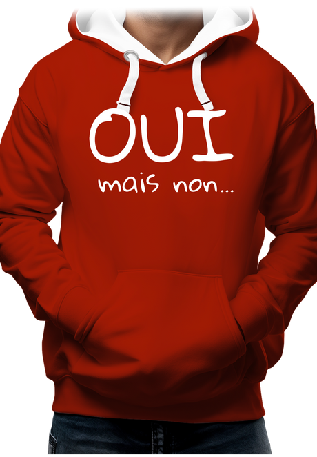 Sweat Adulte Oui mais non...