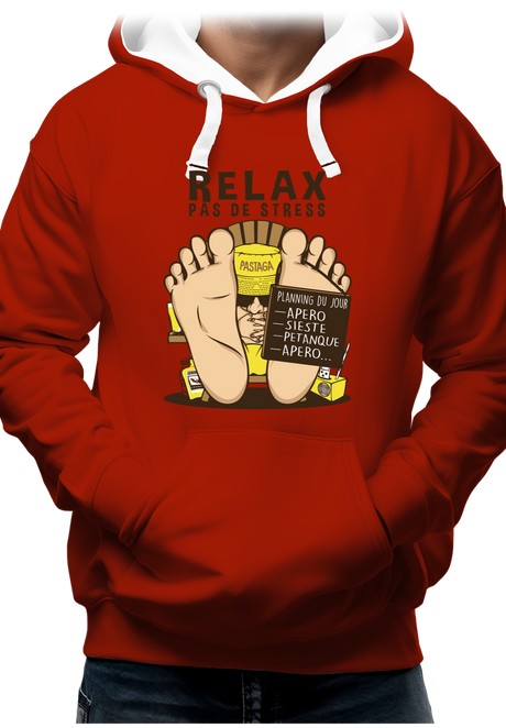 Sweat Adulte Relax pas de stress