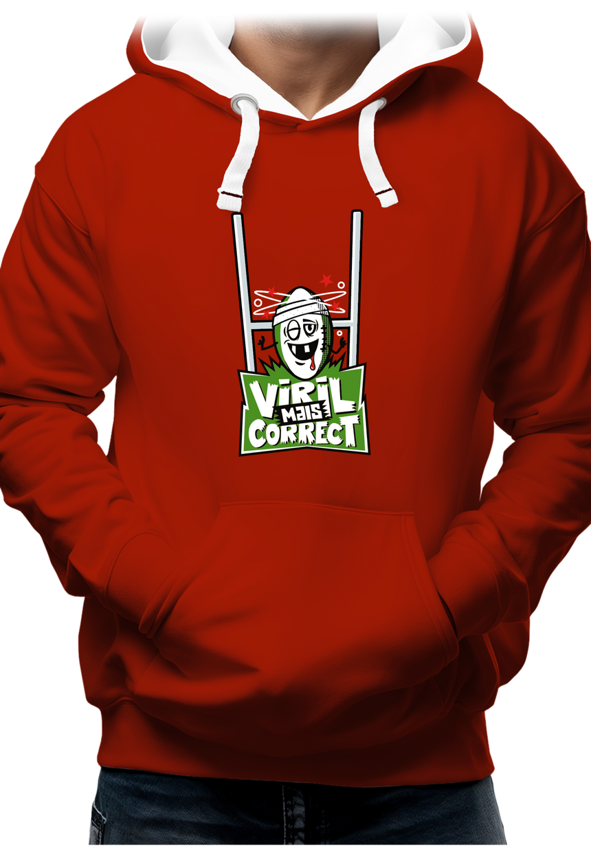 Sweat Adulte Viril mais correct au rugby