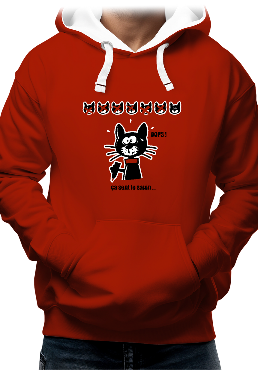 Sweat Adulte Vie De Chat
