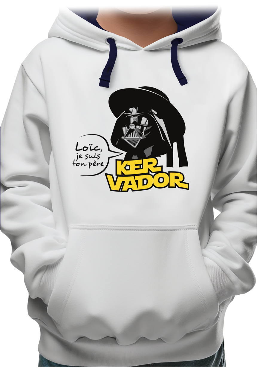 Sweat Enfant Kervador Et Son Fils Loic en Bretagne