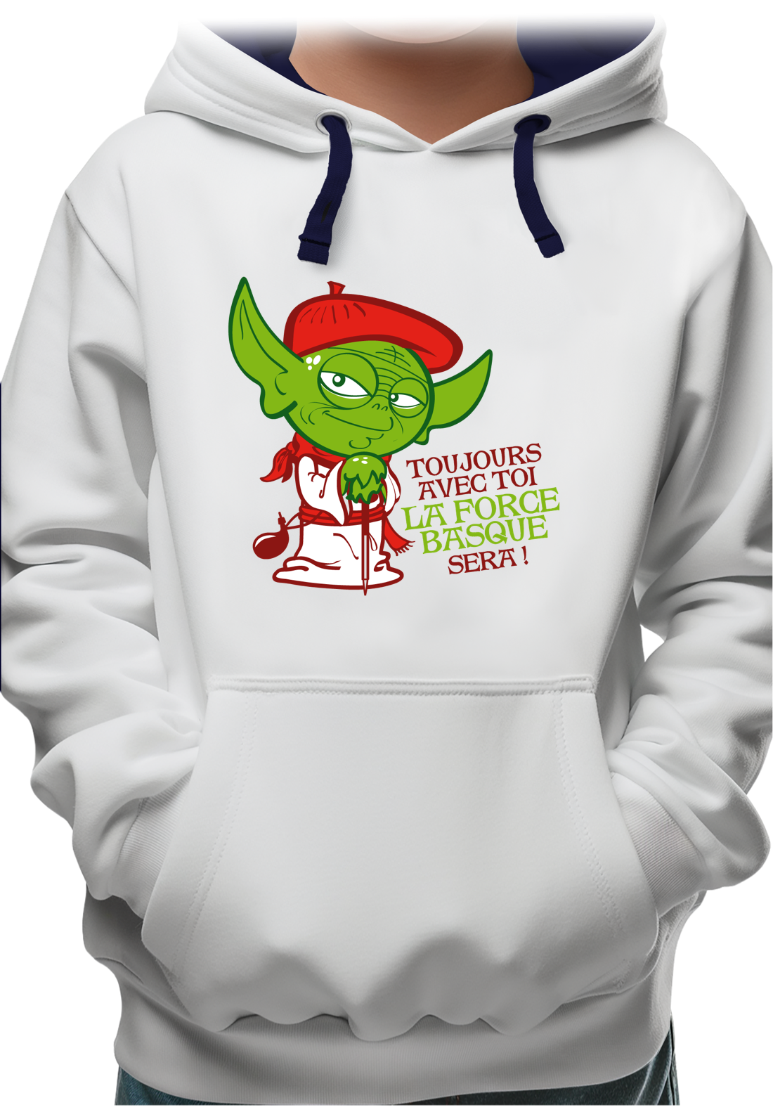 Sweat Enfant La force basque sera avec toi