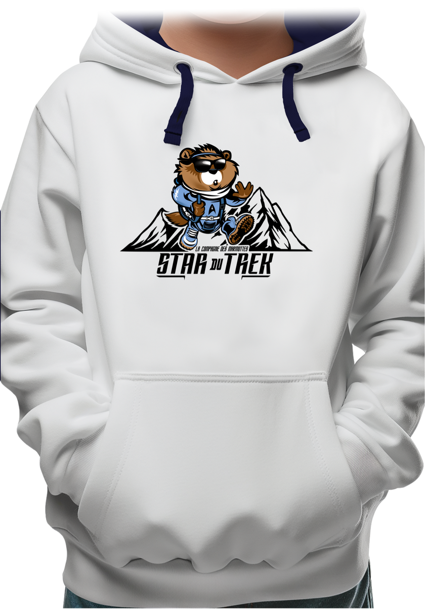 Sweat Enfant La star du trek