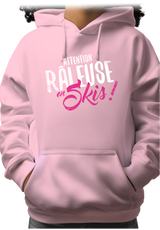 Sweat Enfant Attention râleuse en ski