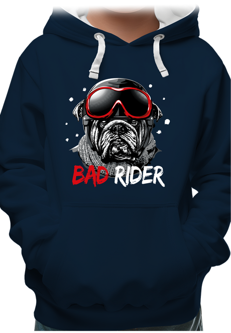 Sweat Enfant Bad Rider le chien rider