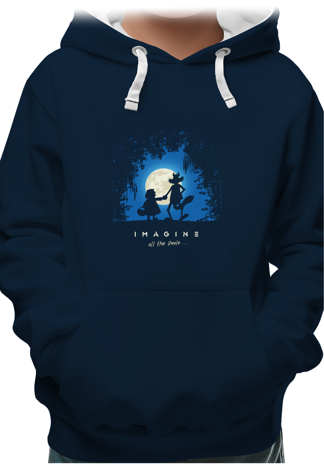 Sweat Enfant Conte Conte loup et chaperon rouge