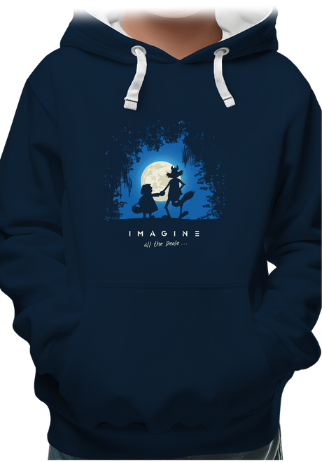 Sweat Enfant Conte loup et chaperon rouge
