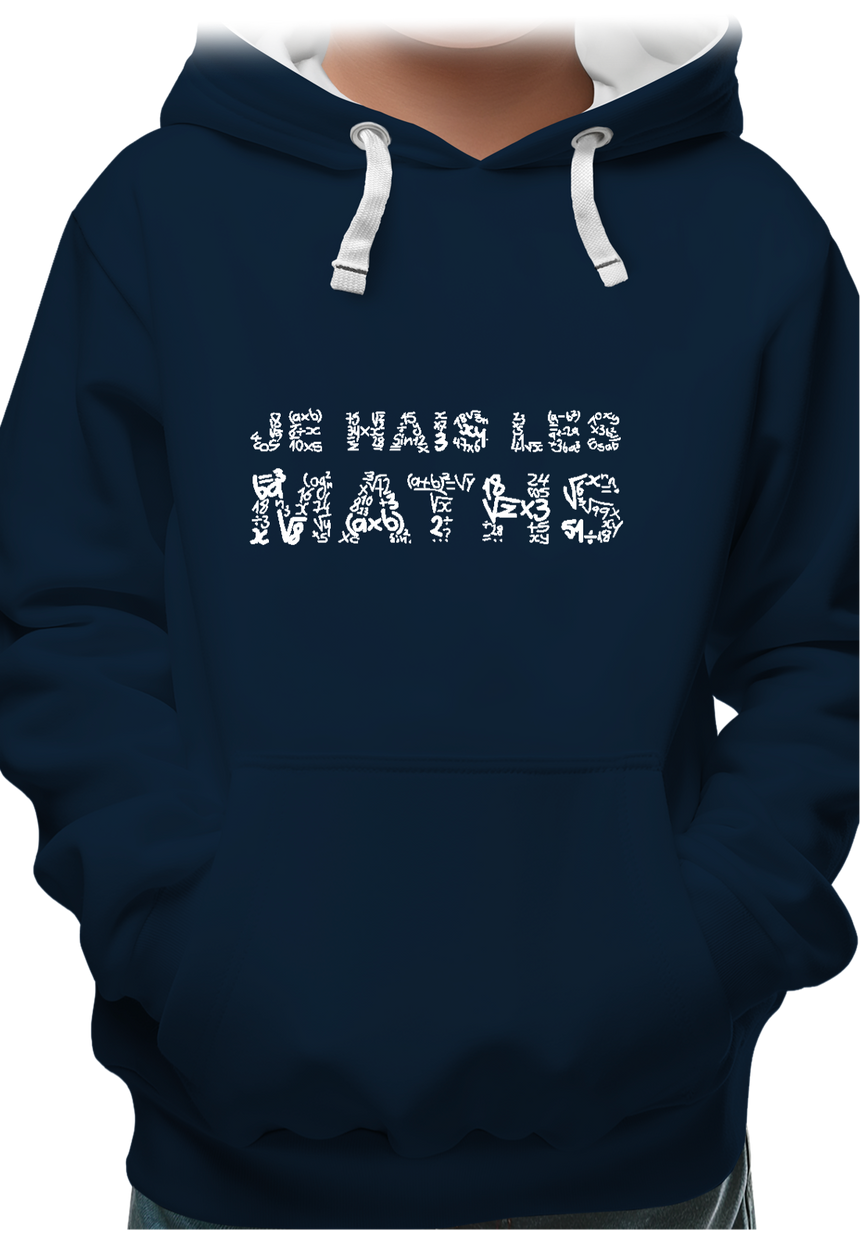 Sweat Enfant Je Hais Les Maths