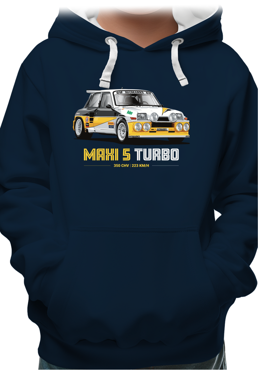 Sweat Enfant Voiture Maxi 5 Turbo