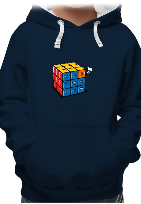 Sweat Enfant Ruby cube avec drapeau